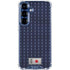 Japan Soccer Flag Galaxy S25 Clear Case